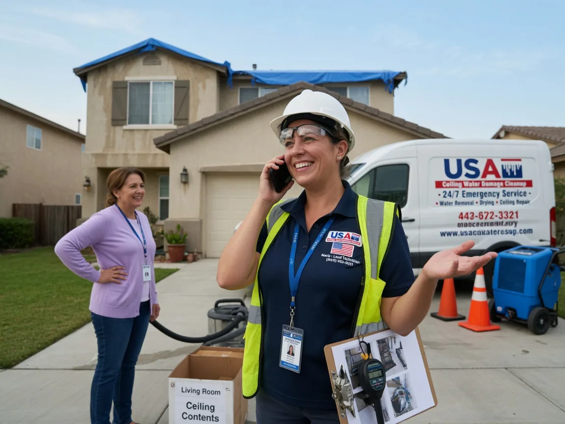 Ceiling Water Damage Restoration Bellmont, IL FAQs